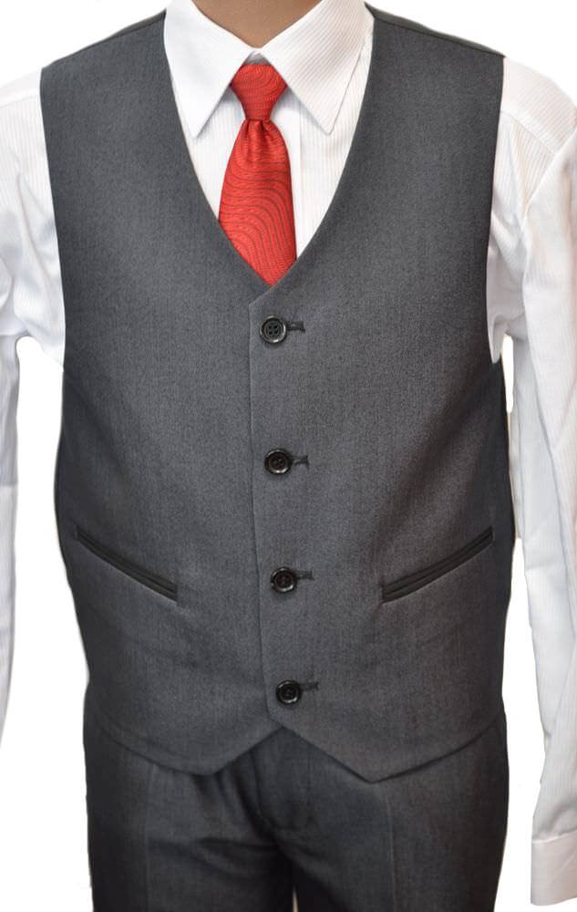 Grey waistcoat store black pants