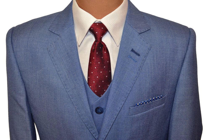 Boys Blue Jay 3pc Suit