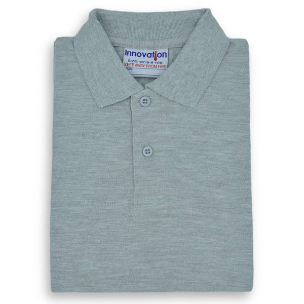 Polo Shirt Grey (12-up)