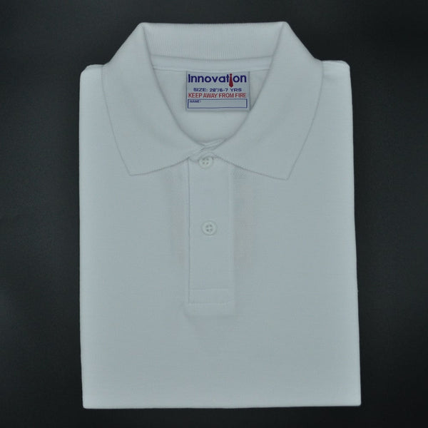Polo Shirt White (12-up)