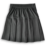 Skirt HEW Fan Pleat Stretch Grey (age 11-14)