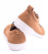 Boys Sneakers Camel Leather Shoes