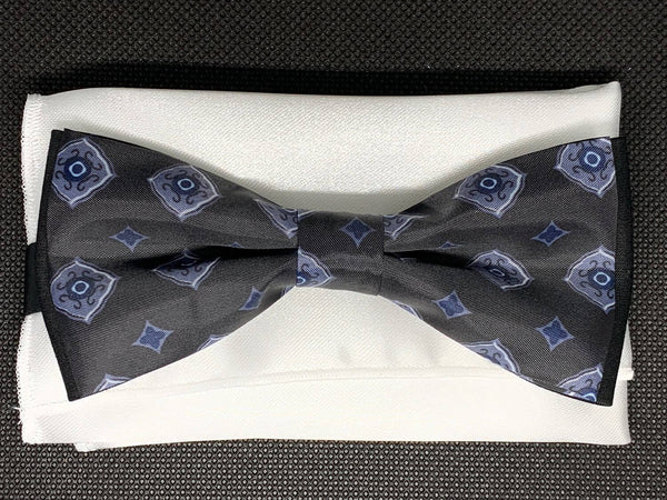 TBOW-34 Dark Grey Bow Tie
